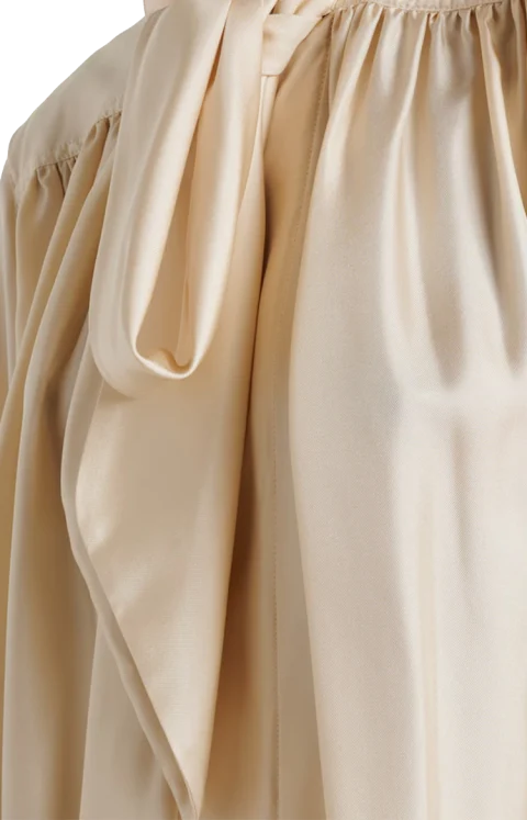 Viscose Twill Blouse in Prosecco — снимка 2