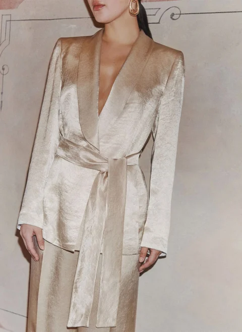 Сако 'Crinkled effect' Marella Mllgru