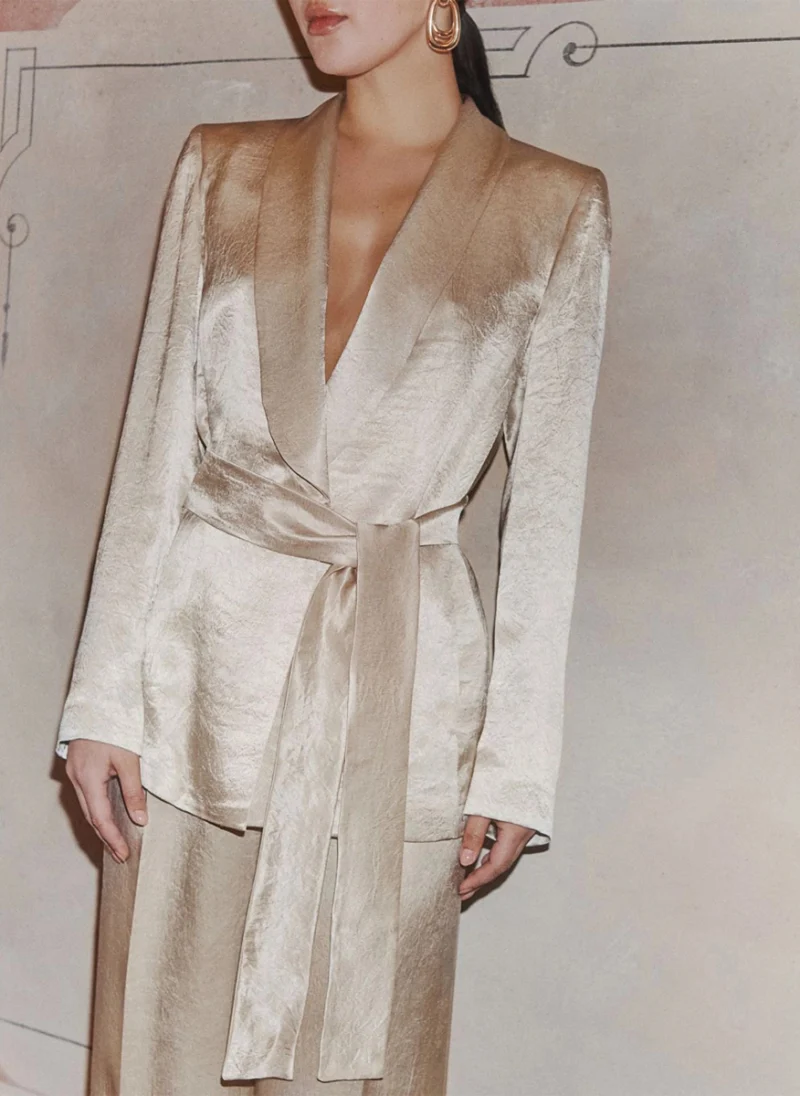 Сако 'Crinkled effect' Marella Mllgru