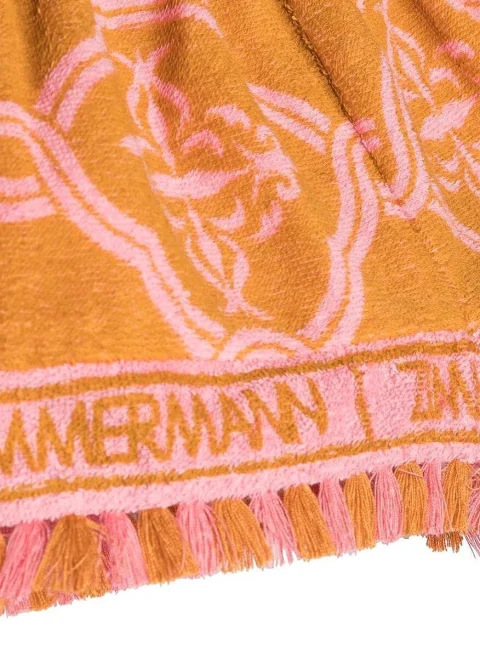 Къс панталон с лого принт Zimmermann Kids — снимка 2