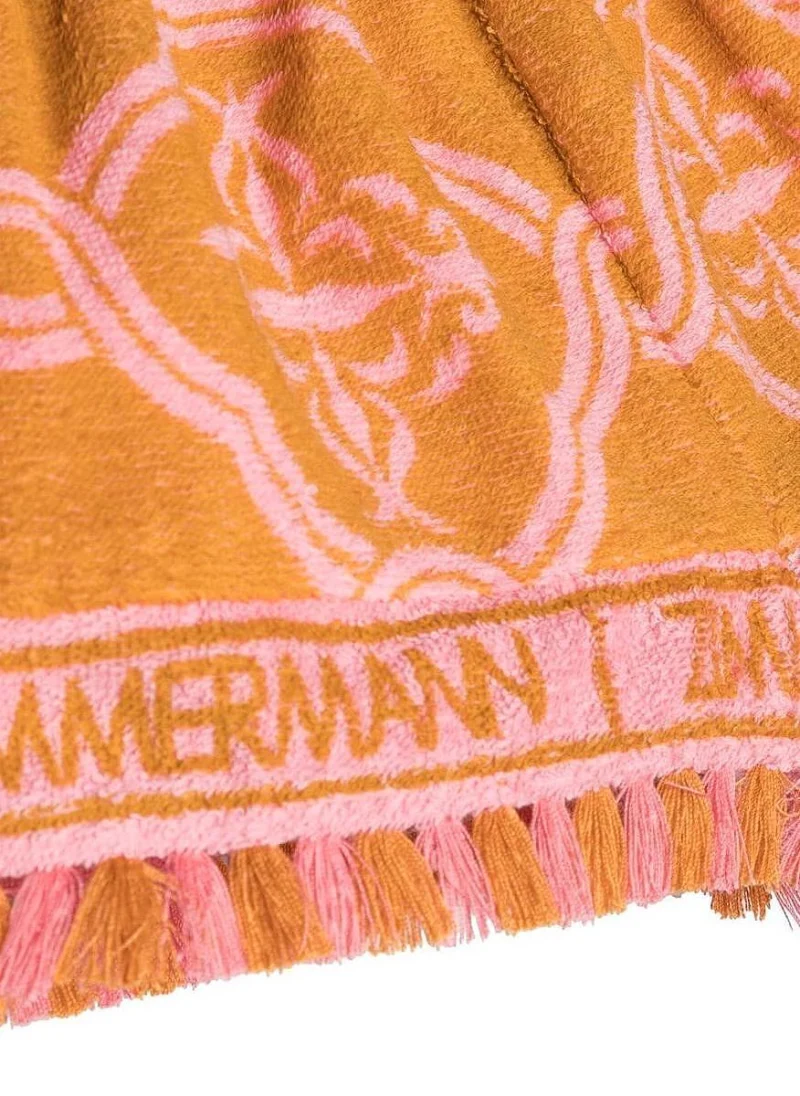 Къс панталон с лого принт Zimmermann Kids — снимка 2
