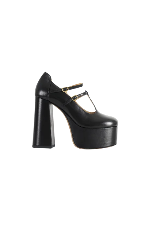 Platform Mary Jane Pumps