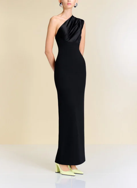 Рокля с 'One-shoulder' дизайн 'Gracie' Solace London