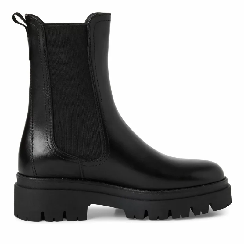 Дамски Равни Боти TAMARIS – 1-25992-41-001 BLACK_1 — снимка 2