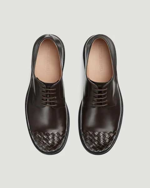 James Lace-Up Shoe in Brown — снимка 2