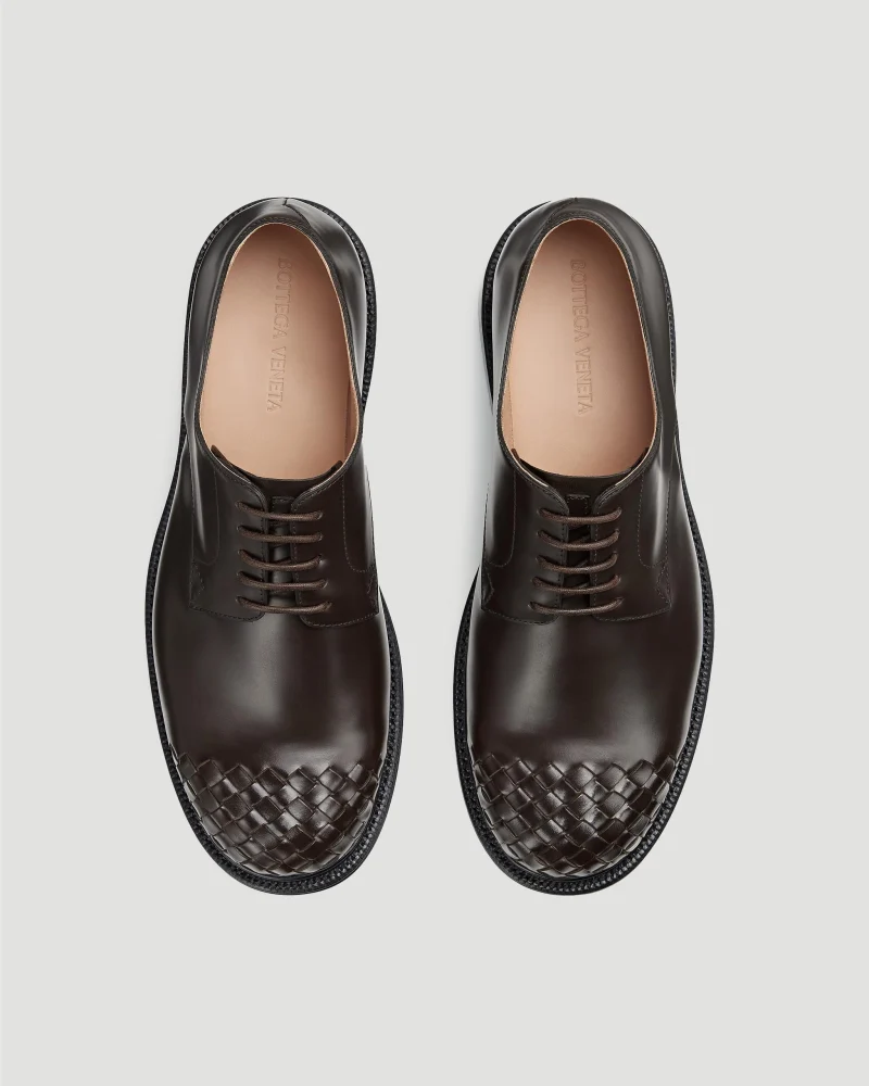 James Lace-Up Shoe in Brown — снимка 2