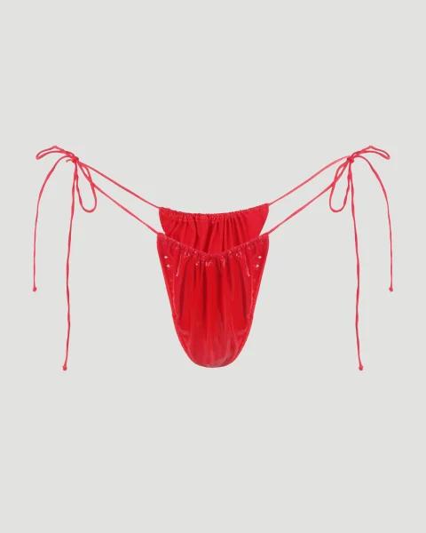 Latex Microkini in Red — снимка 6