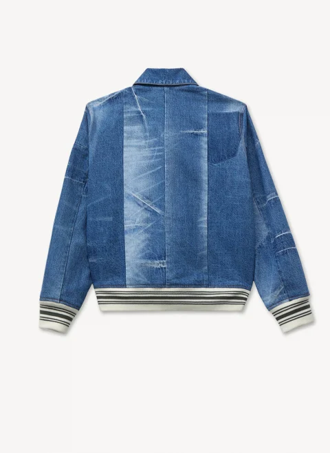 Яке от деним 'Patchwork' Kenzo — снимка 6
