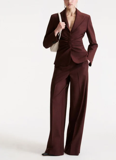 Панталон 'Wide-Leg' с фина вълна Marella Mllghinea — снимка 6