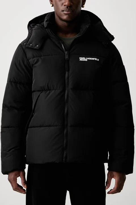 Яке Klj Puffer B3M15011 999 black — снимка 2