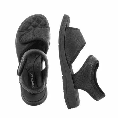 Дамски Сандали Комфорт PICCADILLY – 57100303 ELASTANO PRETO — снимка 5