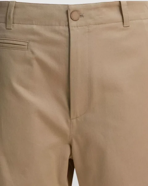 Fitted Chino Trousers in Beige — снимка 2