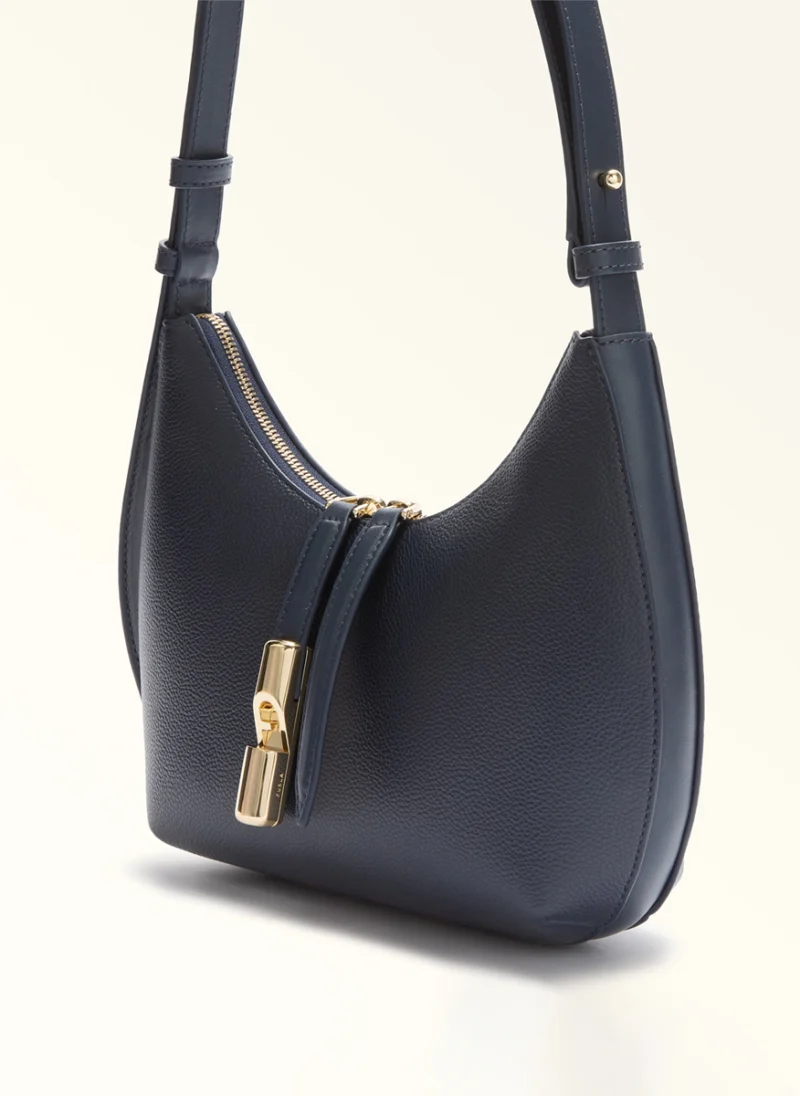 Мини чанта Furla Goccia Ink Blue — снимка 3