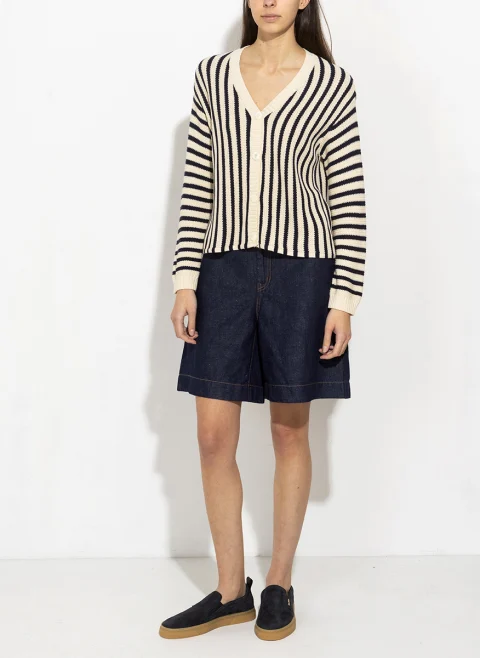 Жилетка от фино плетиво Weekend Max Mara Wkdnicchia — снимка 2