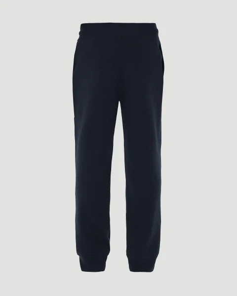 Cashmere Blend Jogging Pants in Navy — снимка 2