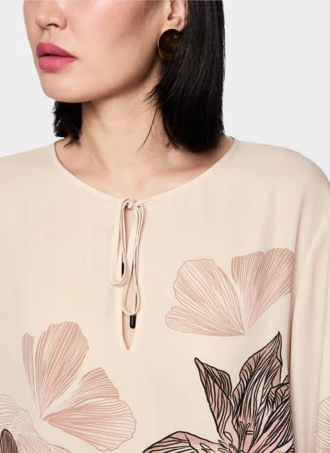 Блуза с флорален принт Marc Cain Collections — снимка 4