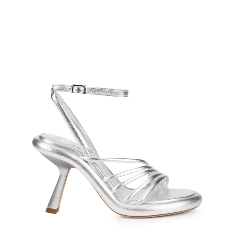 Дамски сребърни сандали VIC MATIE