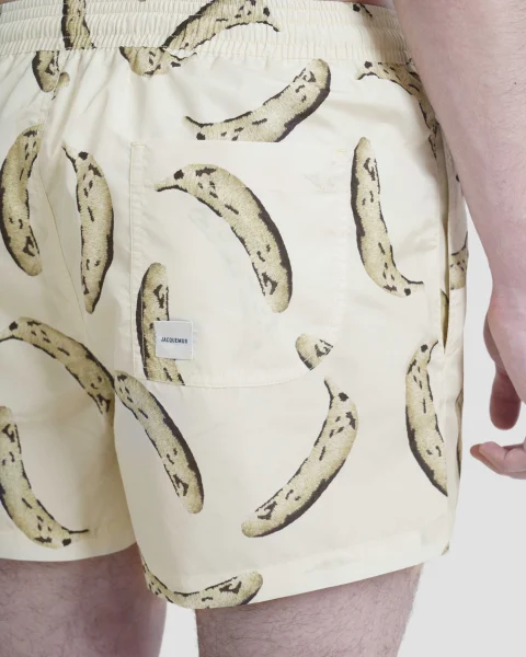 The Puntini Swim Shorts in Yellow — снимка 3