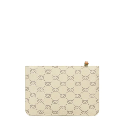 Дамска бежова чанта Monogram Braccialini — снимка 6