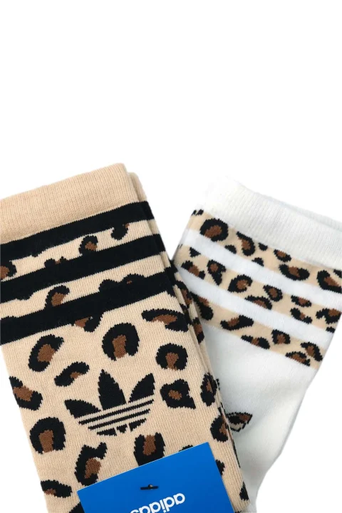 Чорапи (Pack of 2) Leo Crew Sanstr/Black JJ1636 — снимка 2