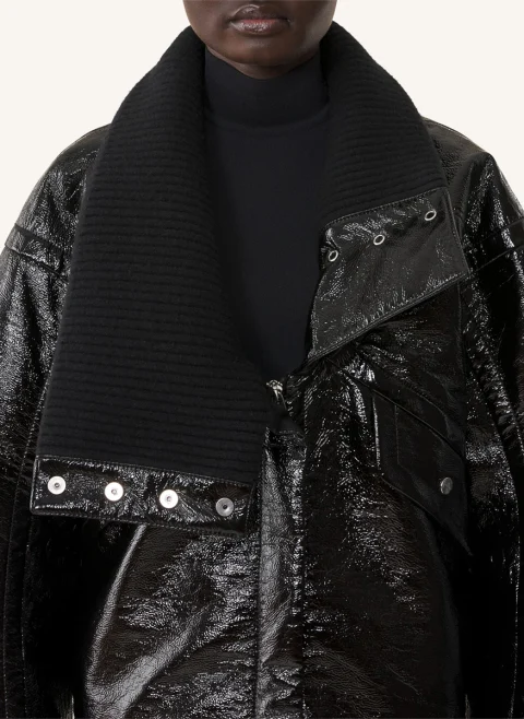Късо 'Vinyl' яке Lanvin — снимка 4