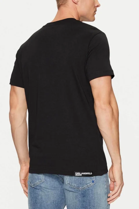 T-Shirt Klj Slim Ss A1M17003 999 black — снимка 2
