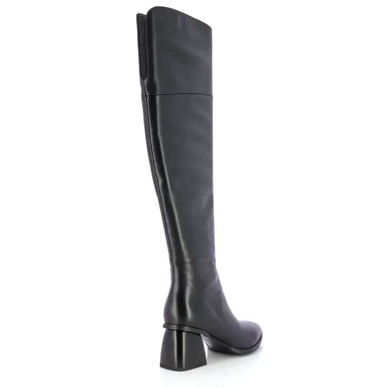 Ботуши На Ток CARLO FABIANI – 111679 BLACK LEATHER — снимка 2