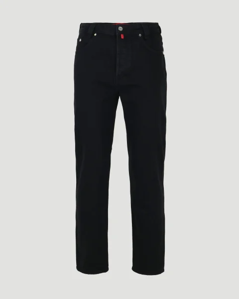 Cotton Jeans in Black