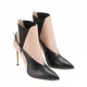 Дамски боти в два цвята Casadei — снимка 3