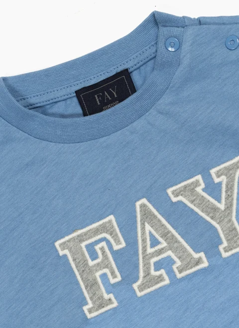 Блуза с бродерия Fay — снимка 3