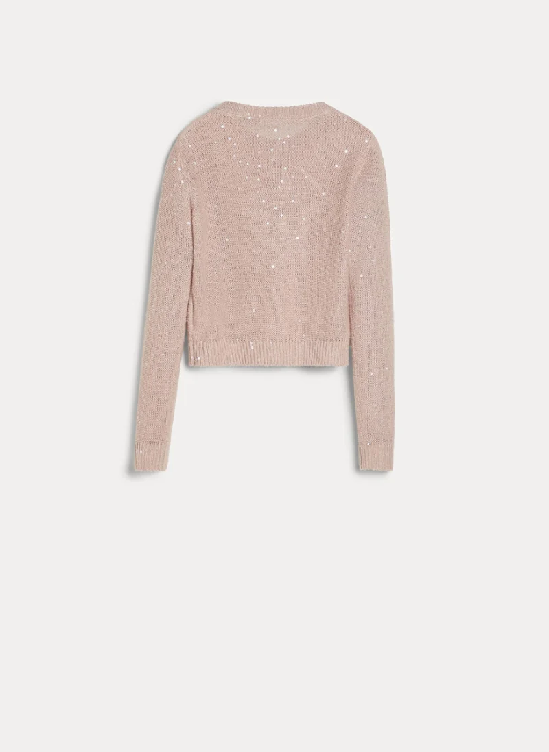 Жилетка от лен 'Sparkling note' Brunello Cucinelli Kids 10 — снимка 2