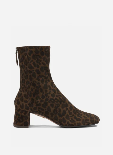 Велурени боти 'Saint Honoré' Aquazzura