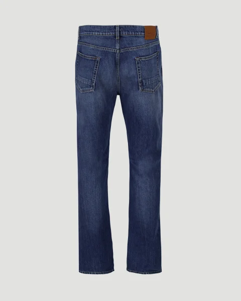 Vintage Blue Wash Jeans — снимка 2