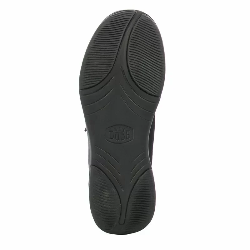 Мъжки Ежедневни HEY DUDE – 43165-060 WALLY DRIFT BLACK — снимка 2