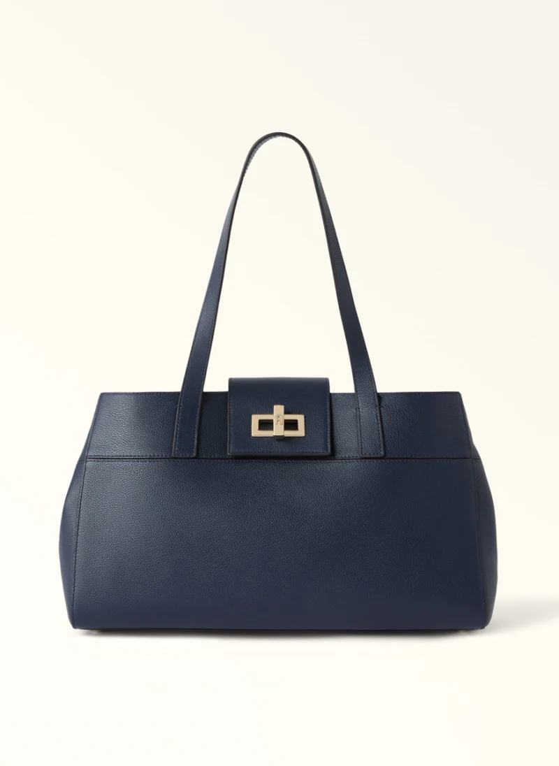Чанта 'Tote' Furla Amelia Ink Blue