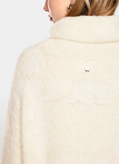 Пуловер с алпака 'Fluffy jumper' Marc Cain Collections — снимка 4