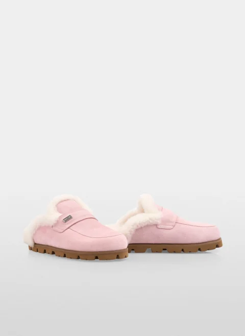 Велурени чехли с 'fluffy' детайли Marc Cain Sports — снимка 2