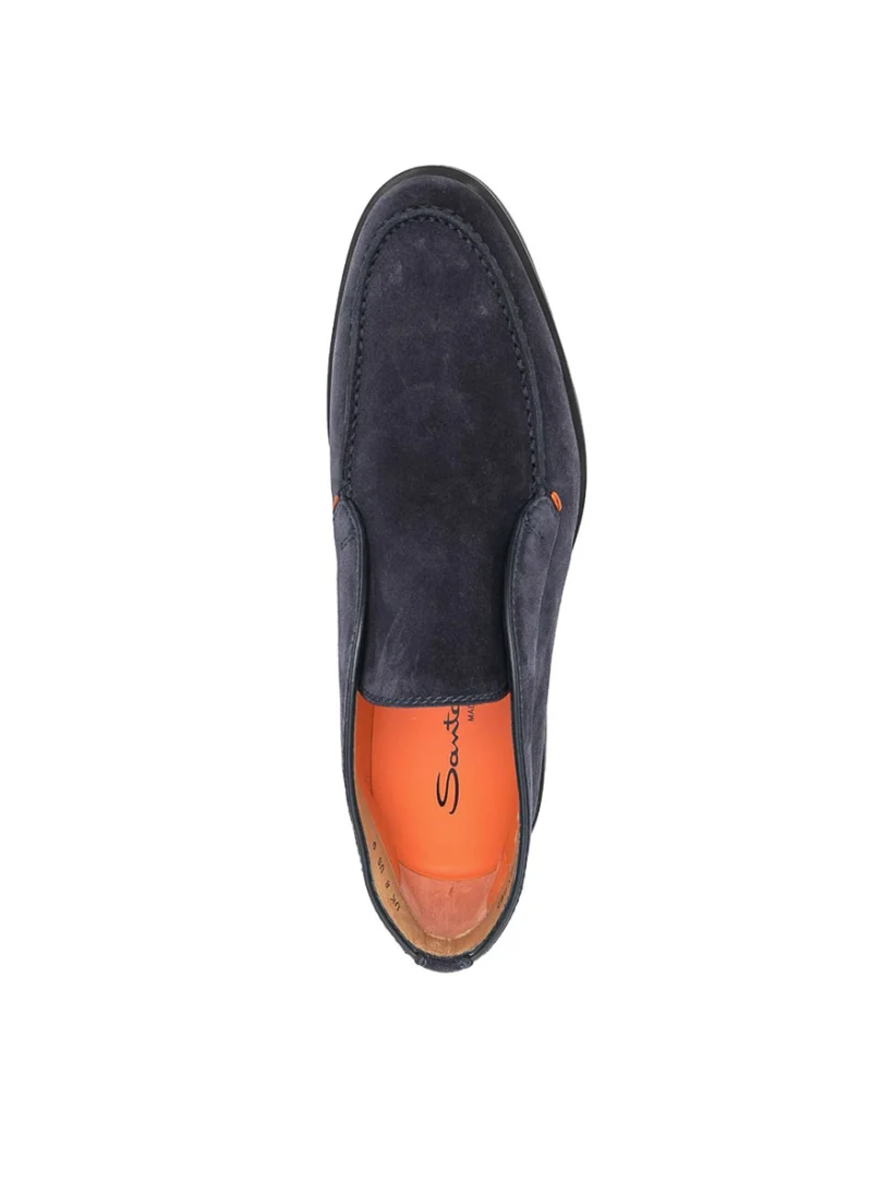 Велурени боти 'Slip-on style' Santoni — снимка 4
