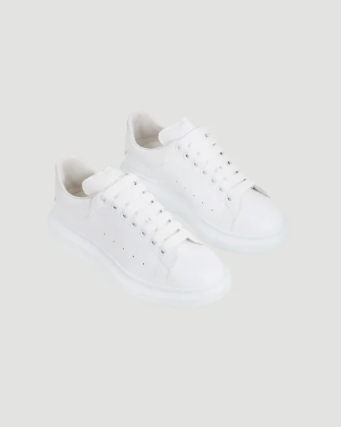 Women's Oversized Sneaker in White — снимка 2