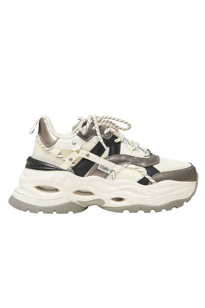 Sneakers Triplet Hollow BUF1636636 cream/silver/pewter