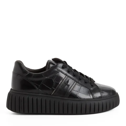 Дамски Сникърс TAMARIS – 1-23767-47-028 BLACK CROCO