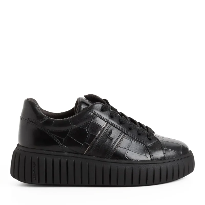 Дамски Сникърс TAMARIS – 1-23767-47-028 BLACK CROCO