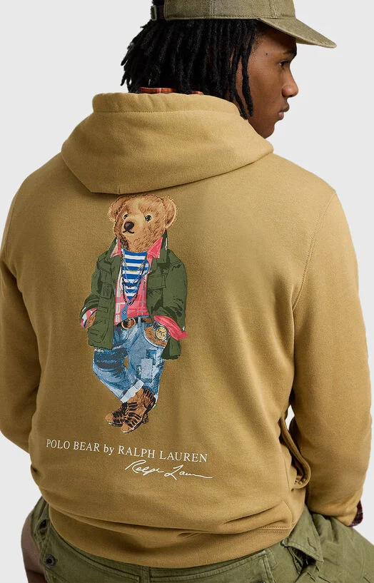 Суитшърт с качулка и Polo Bear принт — снимка 5