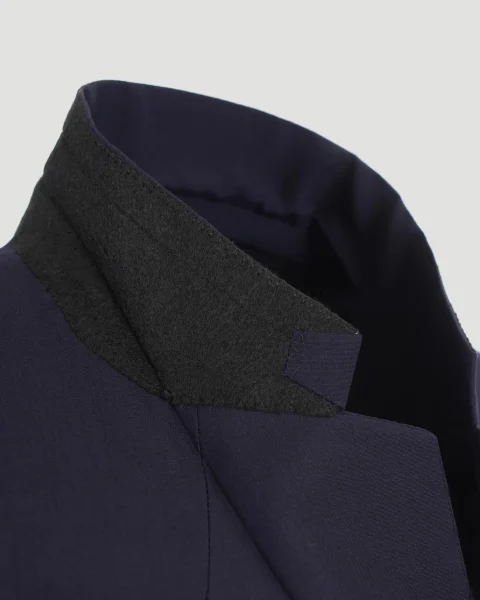 Slim Fit Jacket in Navy — снимка 4