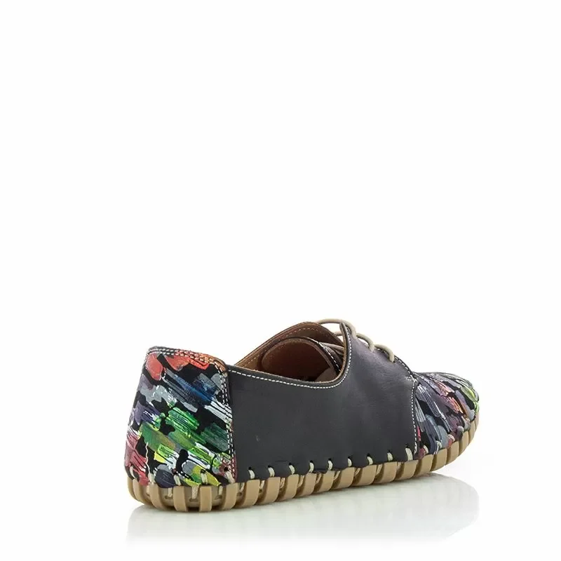 Дамски Ежедневни VERONELA – 398.2017.2 R57 BLACK MULTI — снимка 4