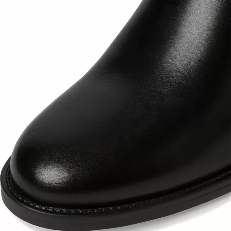 Ботуши На Ток TAMARIS – 1-25537-41-001 BLACK — снимка 4