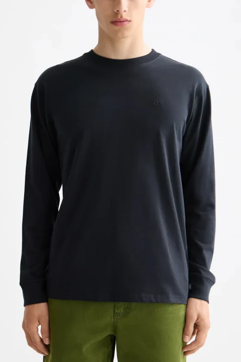 Блуза Relaxed Fit Logo 181286 021 anthracite — снимка 2