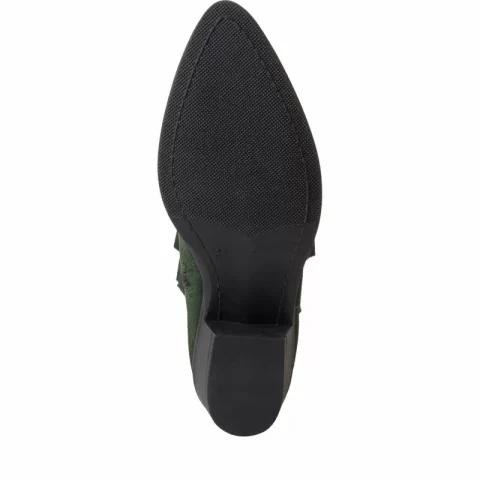 Дамски Боти На Ток TAMARIS – 1-25701-41-700 GREEN — снимка 5