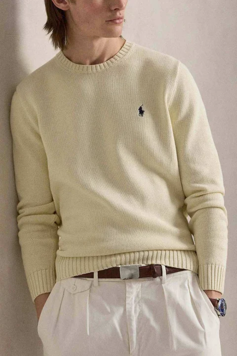 Плетено Lscnpp7Gg-Long Sleeve 710810846035 101 natural — снимка 2