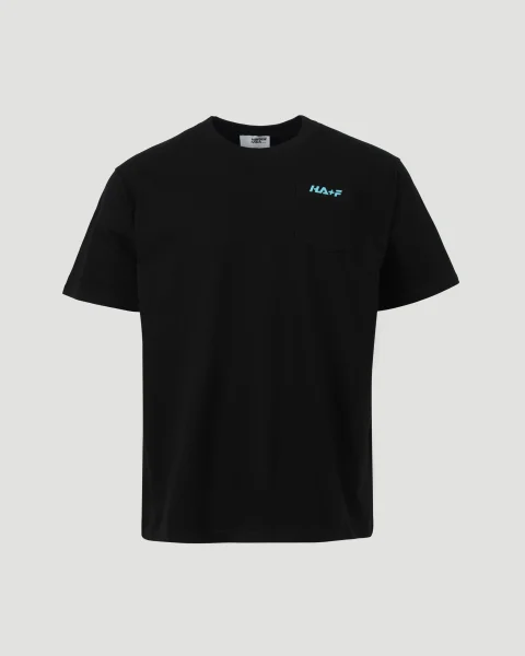 Logo Print T-Shirt in Black